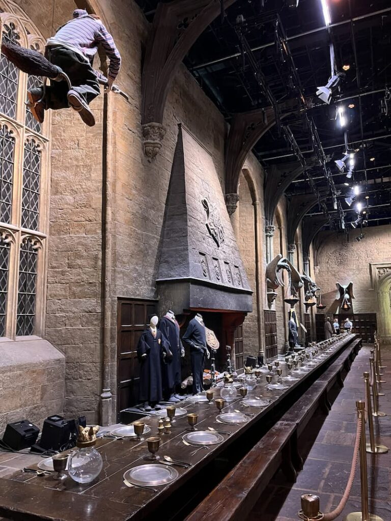 London mit Teenagern Harry Potter Studios